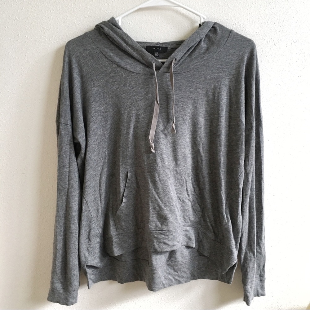 Talula Aritzia Grey Sweater with Hood*